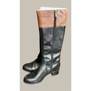 Bandolino Women’s Leather Hi Side-Zip Boots / SZ: 6.5